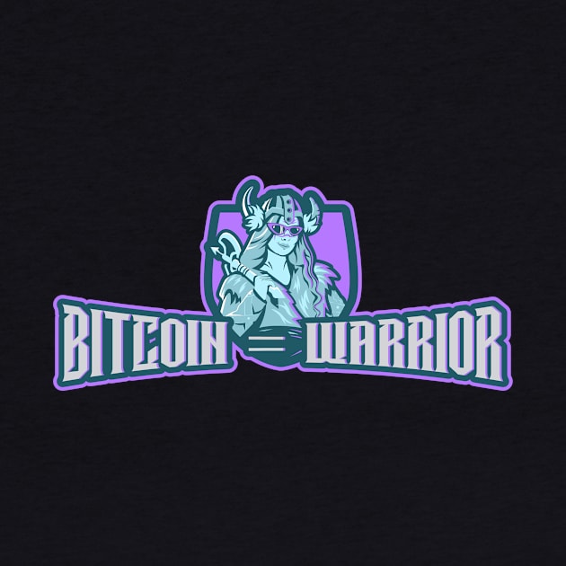 bitcoin warrior viking woman by Smart Digital Payments 